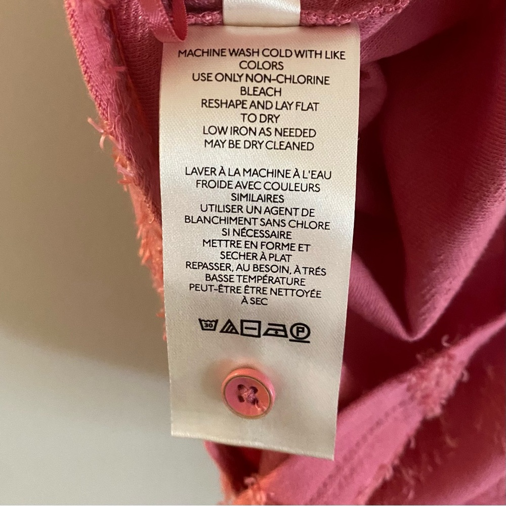 Anthropologie pink top NWT size L - Picture 7 of 8